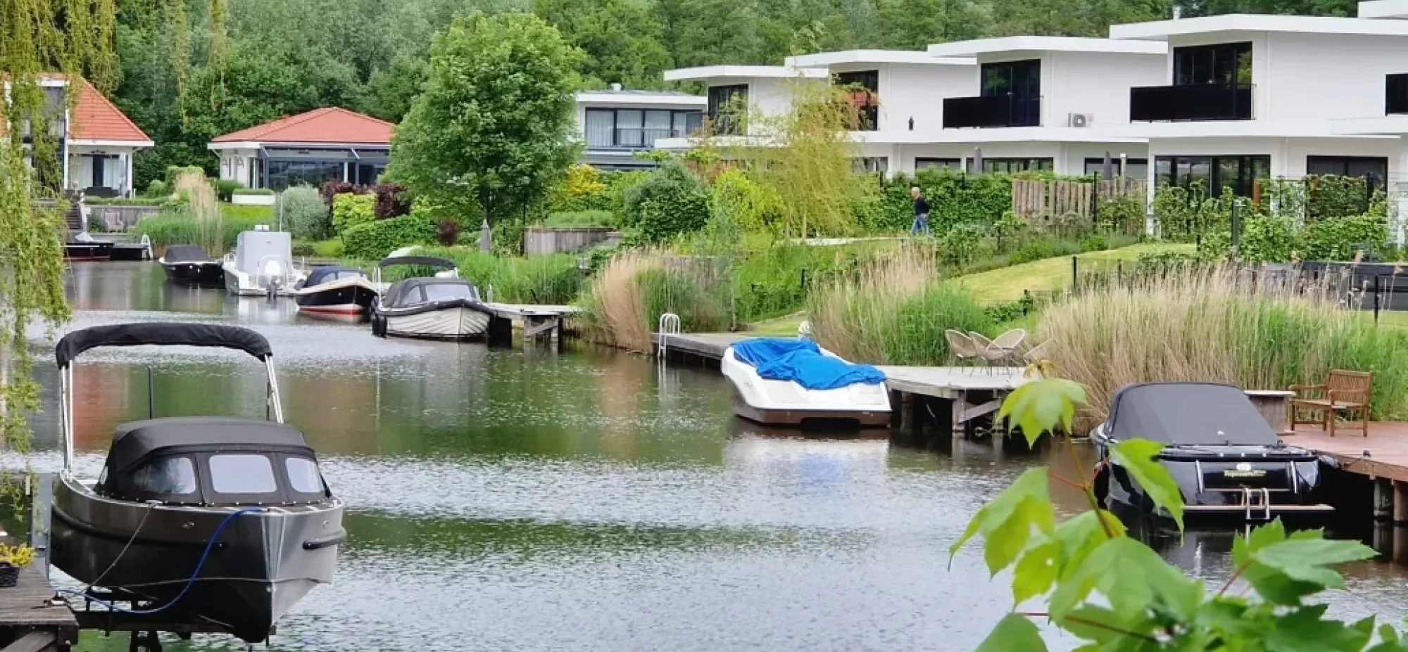 Ferienhaus mit Boot am Ijsselmeer mit Sportbooten + Kajak
